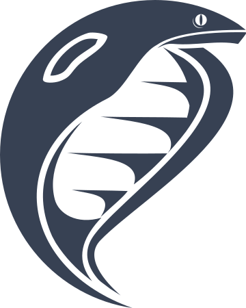 Cool Cobra Snake Head Sticker