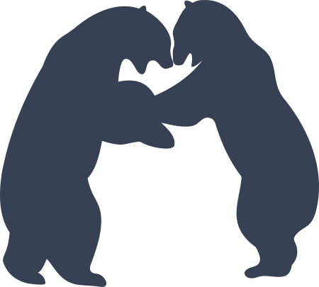 Bears Dancing Sticker