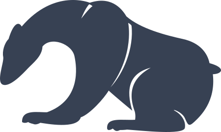 Graceful Bear Sticker