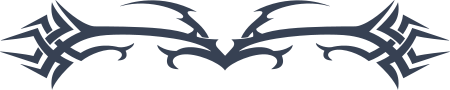 Tribal Border Design Sticker