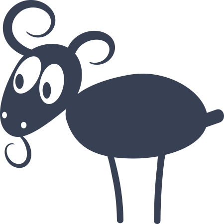 Goat Sticker